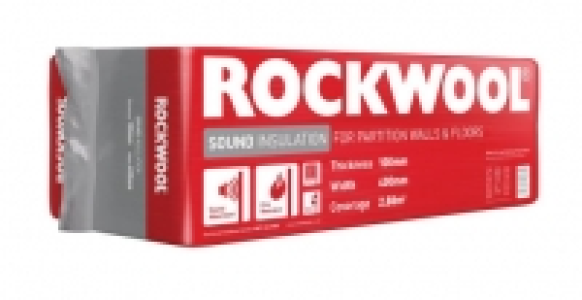 Rockwool Sound Insulation Slab - 100 x 400 x 1200mm