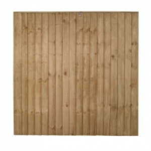 Forest Garden Pressure Treated Featheredge Fence Panel - 6 x