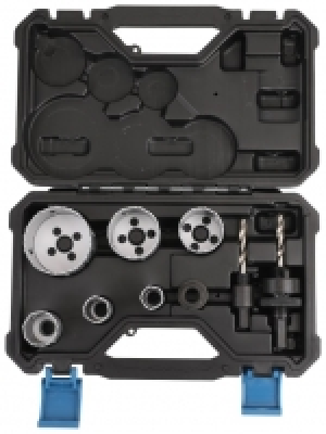 Wickes  Wickes 9 Piece Plumbers Hole Saw Set