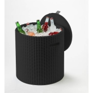 Yes Keter Cool Stool Outdoor Ice Cooler Table 39L - Graphite