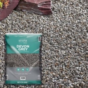 Granite Stylish Stone Devon Grey Chippings - Large Pack 19kg