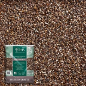 Washed 10mm Quartzite Gravel RHS Horticultural Washed Gravel Handy Pack - 5kg