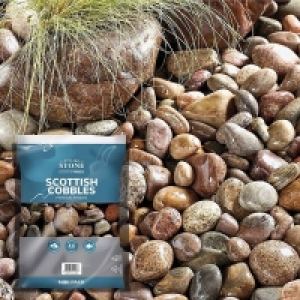 Premium Round/oval Cobbles Stylish Stone Premium Scottish Cobbles - Midi Pack - 9kg