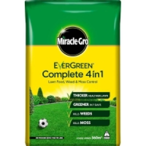 Miracle-Gro EverGreen Complete 4-in-1 Lawn Food, Weed & Moss £15.00