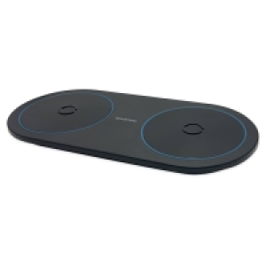 Goodmans Qi Wireless Dual Charging Pad - Black