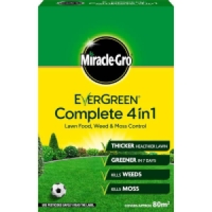 Miracle Gro Miracle-Gro EverGreen Complete 4-in-1 Lawn Food, Weed & Moss