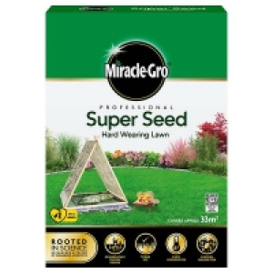 Miracle Gro Miracle-Gro Professional Super Seed Hard Wearing Lawn 33m2 -