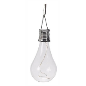 Metal, Plastic & Electrical Compone Solar Lightbulb Outdoor Light