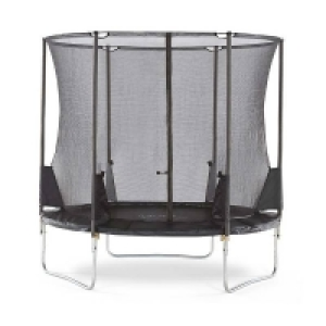 Self Assembly Required Plum 8ft Space Zone II Springsafe Trampoline & Enclosure