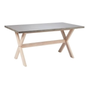 Self Assembly Required House Beautiful Carly Concrete 6 Seater Dining Table
