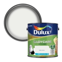 Homebase Dulux Dulux Easycare Kitchen White Cotton Matt Paint - 2.5L