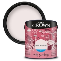 Homebase Crown Crown Breatheasy Creme de la Rose - Matt Standard Emulsion P
