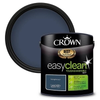 Homebase Water Based Crown easyclean® Matt Emulsion Interior Paint - Midnight Nav