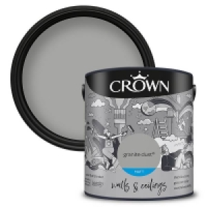 Water Based Crown Walls & Ceilings Matt Emulsion Granite Dust - 2.5L