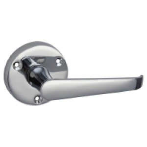 Zamack Homebuild Victorian Straight Lever On Rose Set - Polished Ch
