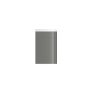 Homebase No Assembly Required House Beautiful Ele-ment(s) Gloss Grey Wall Mounted Cloakroo