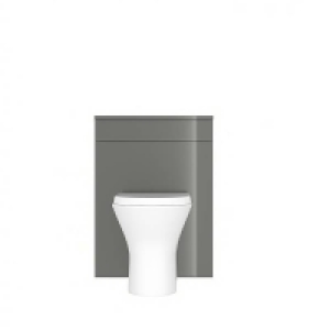 Foil Wrapped Mdf Cabinet. Particleb House Beautiful ele-ment(s) Gloss Grey 600mm Back to Wall To