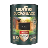 Homebase Cuprinol Cuprinol 5 Year Ducksback - Black - 5L