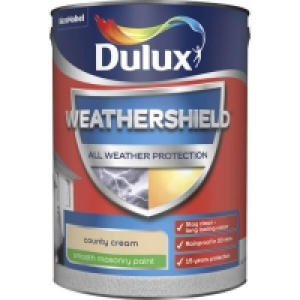 Dulux Weathershield All Weather Smooth Masonry Paint - Count