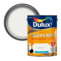 Homebase Dulux Dulux Easycare Washable & Tough White Cotton Matt Paint 5L