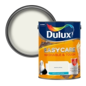 Dulux Easycare Washable & Tough Jasmine White Matt Paint - 5