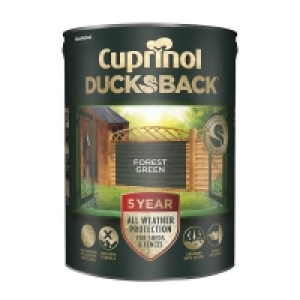 Homebase Cuprinol Cuprinol 5 Year Ducksback - Forest Green - 5L