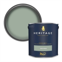 Homebase Dulux Heritage Dulux Heritage Matt Emulsion Paint - Sage Green - 2.5L