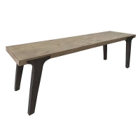 Homebase No Assembly Required Country Living Rene Reclaimed Pine Dining Bench