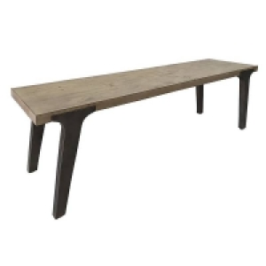 No Assembly Required Country Living Rene Reclaimed Pine Dining Bench