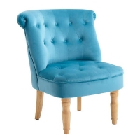 Homebase Self Assembly Required Emily Occasional Chair - Blue
