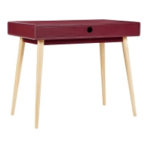 Self Assembly Required House Beautiful Mateo Plum Desk - Small