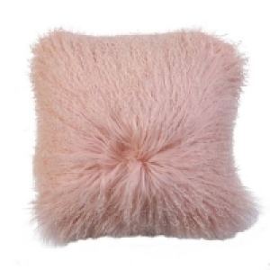 Homebase 38x38cm House Beautiful Real Mongolian Wool Cushion - Blossom - 38x3