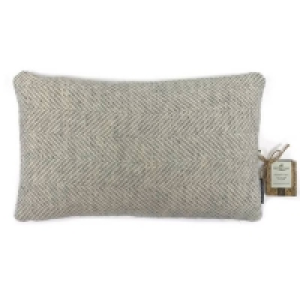 Cover 100% Pure New Woolcushion P Country Living Wool Herringbone Cushion - 30x50cm - Grey