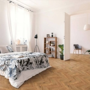 Yes Herringbone Parquet 14x90mm Smoked Brushed & Lacquered Engin