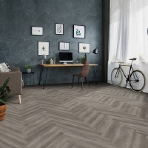 Homebase Spc Kraus Rigid Core Herringbone Luxury Vinyl Floor Tile - Harps