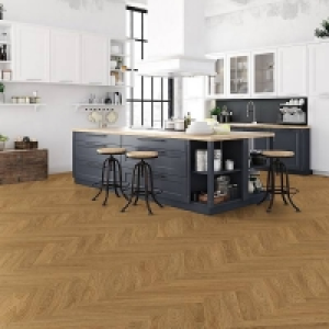 Homebase Spc Kraus Rigid Core Herringbone Luxury Vinyl Floor Tile - Weave