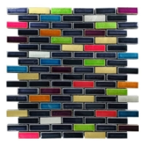Glass HoM Drama Mosaic Tile Sheet