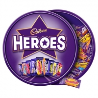 Tesco  Cadbury Heroes Tub 600G