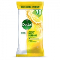 Tesco  Dettol Multi Purpose Citrus Wipes 70S