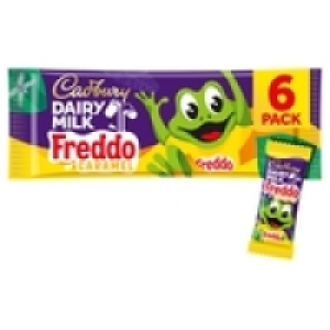 Cadbury Dairy Milk Freddo Caramel Chocolate Bar Multipack 6  £1.00