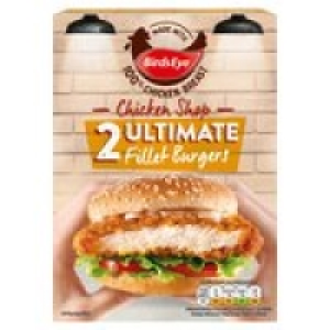 Birds Eye Chicken Shop 2 Ultimate Fillet Burgers £2.00