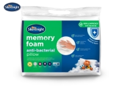 Silentnight Memory Foam Anti-Bacterial Pillow