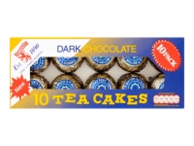 Lidl  Tunnocks 10 Dark Chocolate Tea Cakes