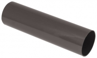 Wickes  FloPlast 68mm Round Line Downpipe - Anthracite Grey 2.5m