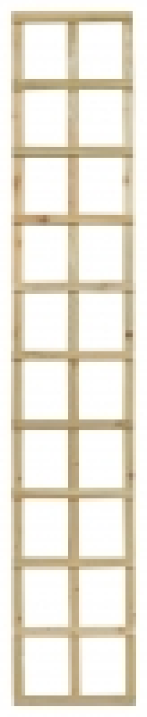 Forest Garden Smooth Planed Trellis Panel - 300 x 1800mm