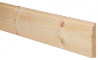 Wickes  Ovolo Natural Pine Skirting - 19mm x 119mm x 4.2m