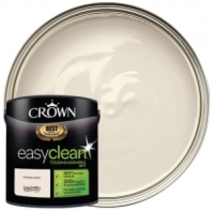 Crown Easyclean Matt Emulsion Paint - Antique Cream - 2.5L