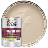 Wickes  Dulux Trade Weathershield Smooth Masonry Paint - Sandstone 5