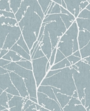 Wickes  Superfresco Easy Innocence Duck Egg Blue Fabric Effect Wallp