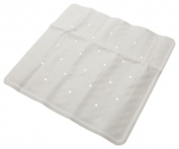 Wickes  Croydex White Rubagrip Shower Mat - 530mm